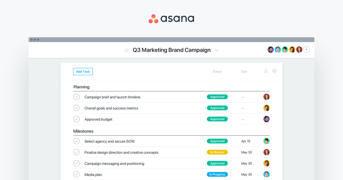 Asana Background